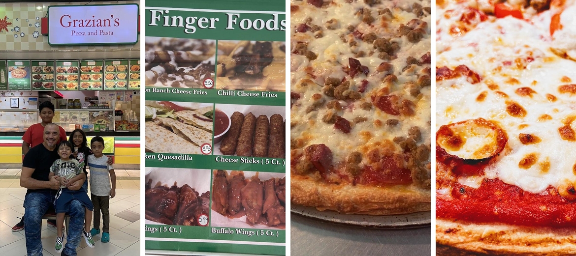 Grazian's Pizza and Pasta Menu