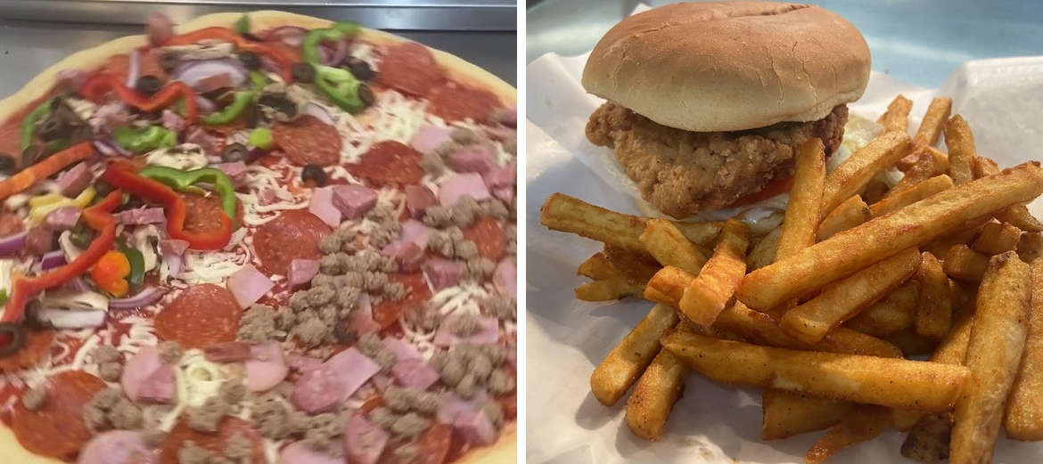 Grazian's Pizza and Pasta Menu